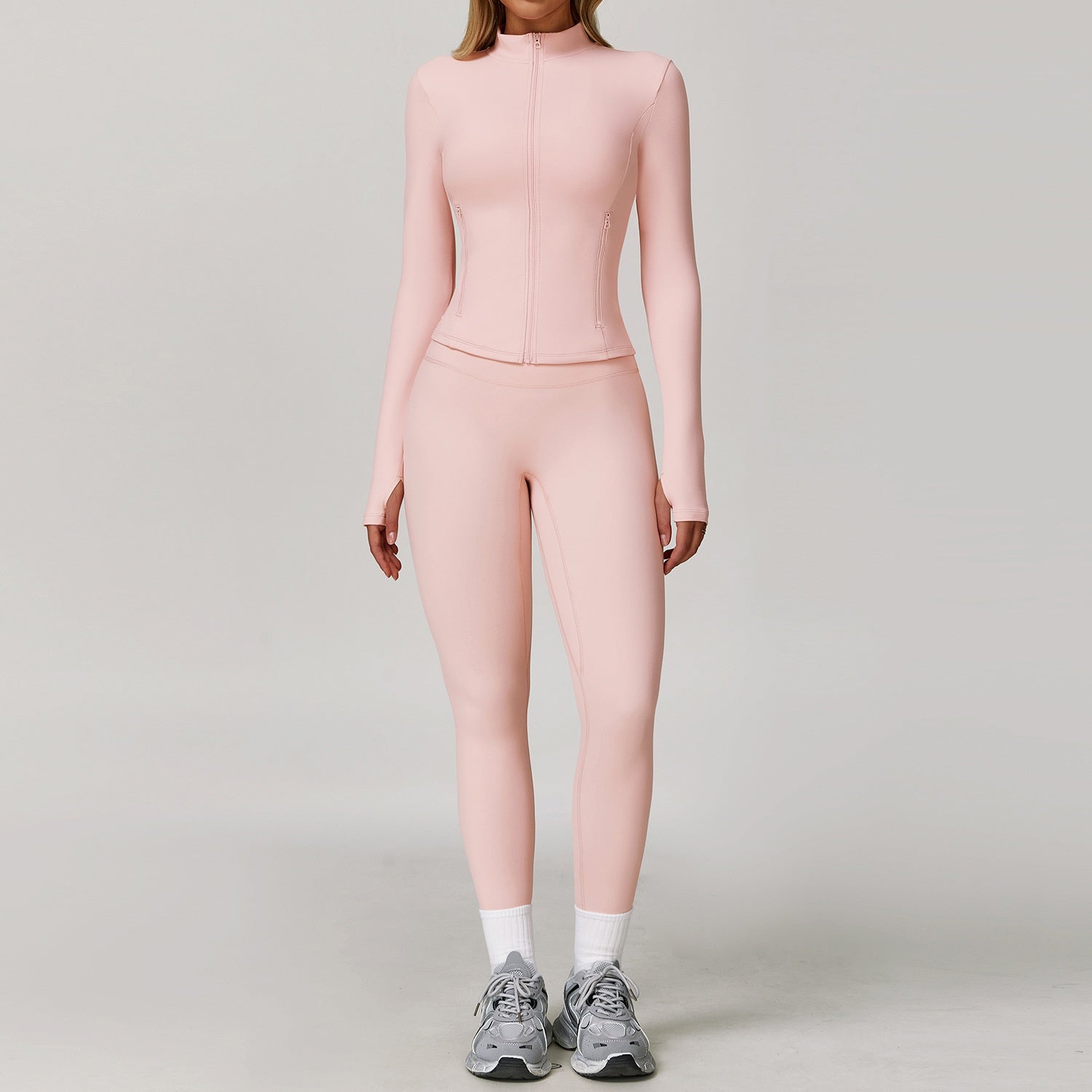 Brushed Sculpt Quick-Dry Yoga Suit