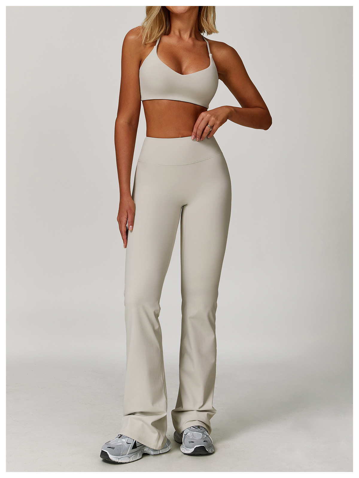 Brushed Sculpt Quick-Dry Yoga Suit