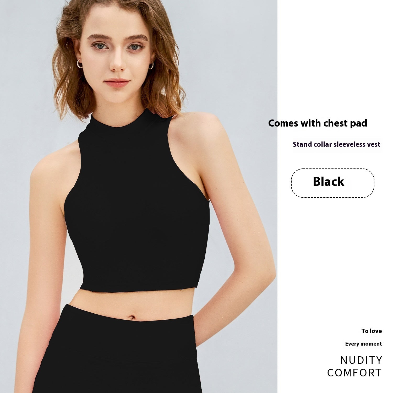 Quick-Dry Nude Feel Yoga Bra