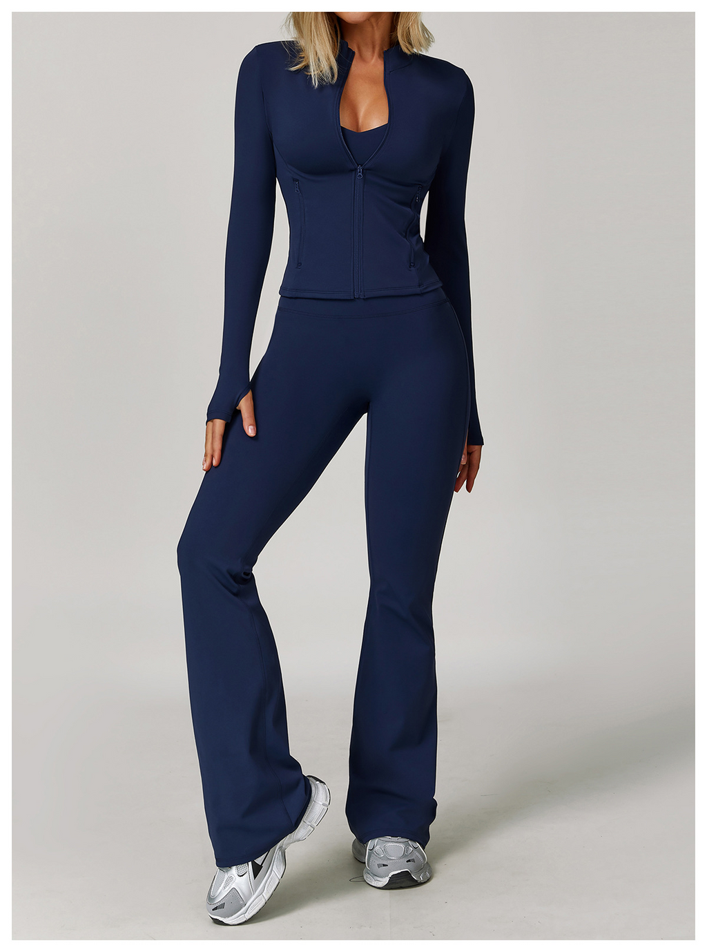 Brushed Sculpt Quick-Dry Yoga Suit