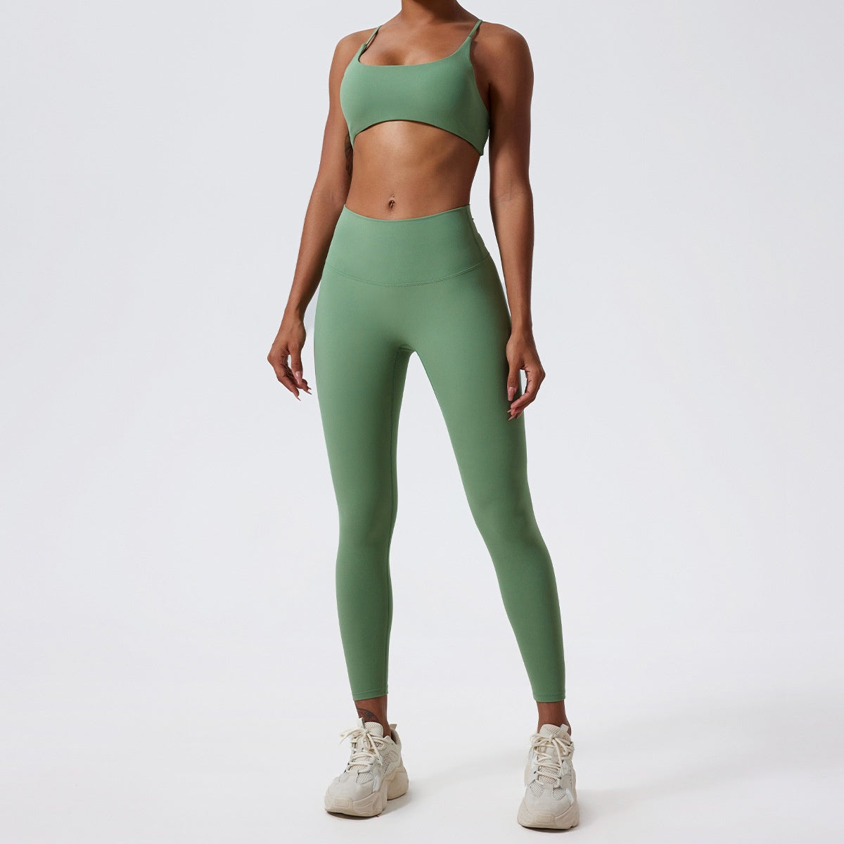 Nude Feel Yoga Suit Beauty Back Breathable Underwear Tight And Quick-drying