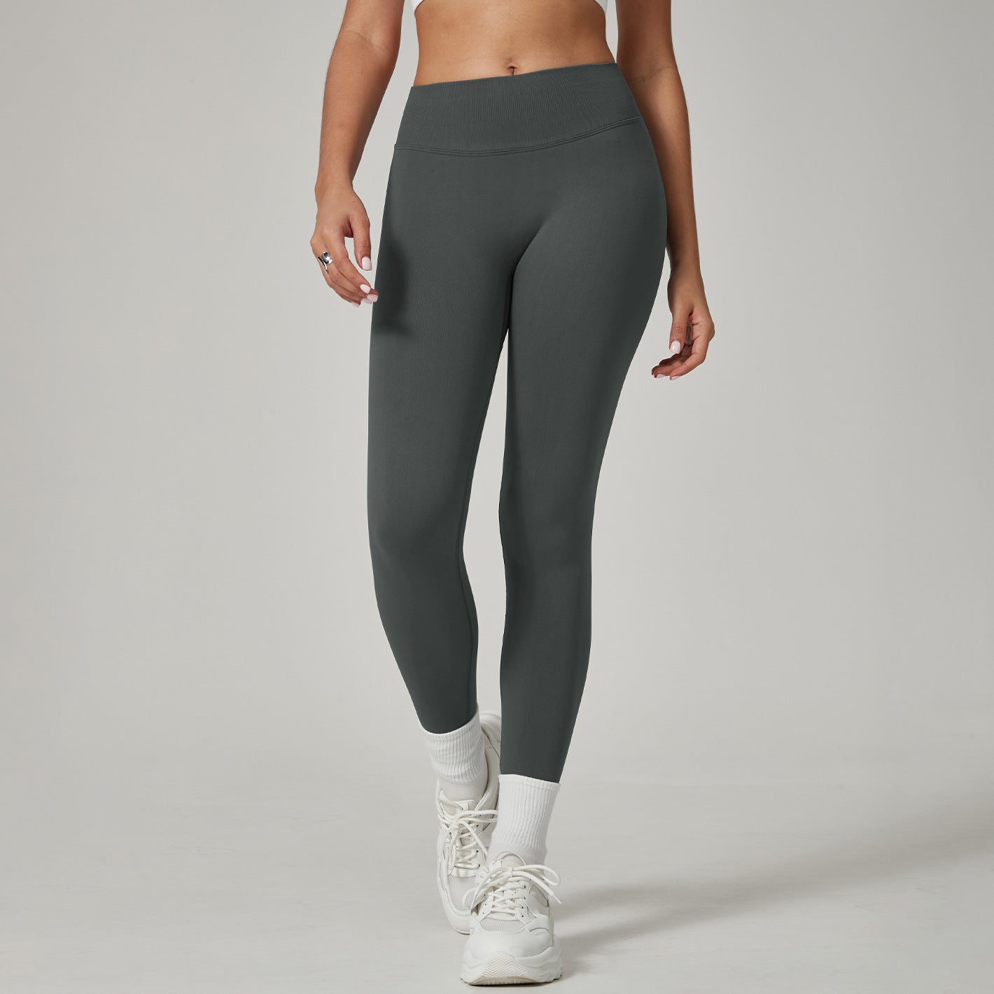 Seamless High Waist Yoga Pants Hip Lifting Workout Pants