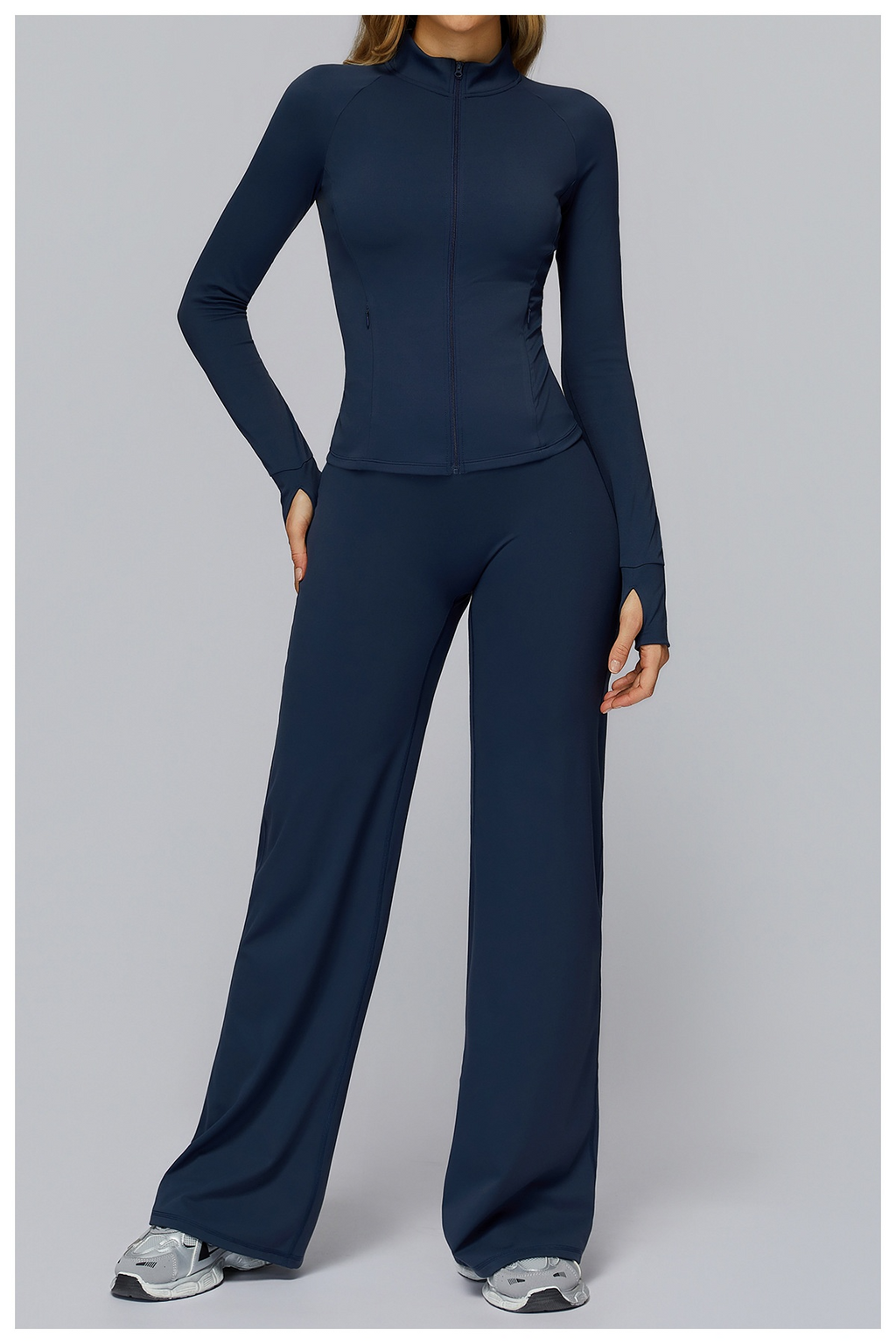 Brushed Zip Yoga Jacket