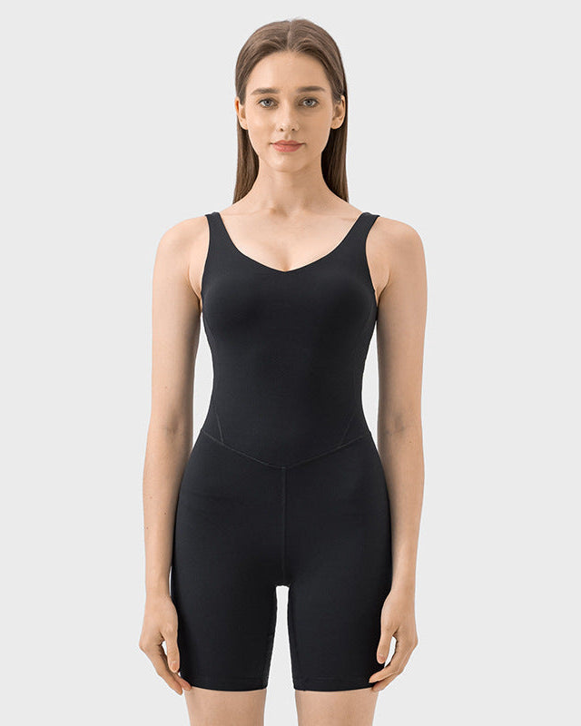 Women's Pure Color Slimfit Bodysuit