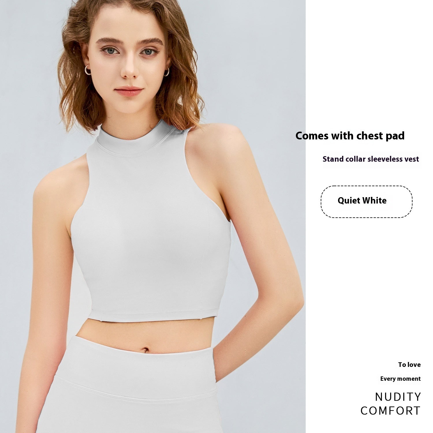 Quick-Dry Nude Feel Yoga Bra