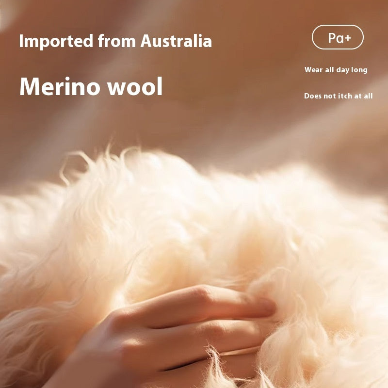 Thermal Suit Female Wool Autumn And Winter Thickening