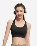Mesh Cross Back Sports Bra