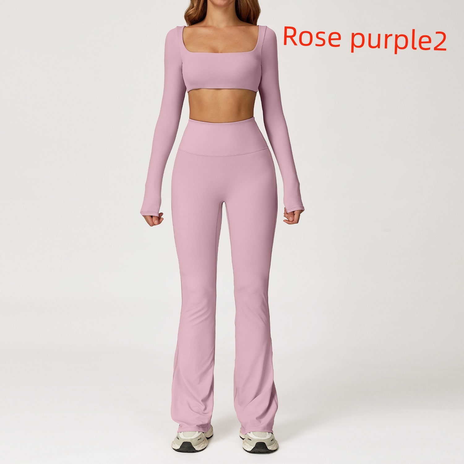 Fashion Nude Feel Yoga Suit