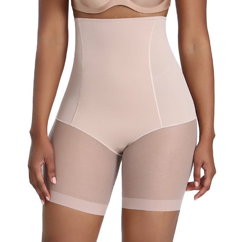European And American Plus Size Mesh Breathable Shaping Pants Body Shaping Pants