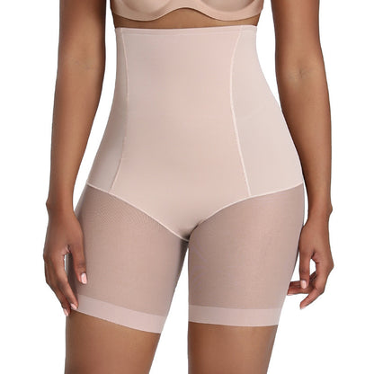 Plus Size Mesh Breathable Shaping Pants – Body Sculpting & Tummy Control