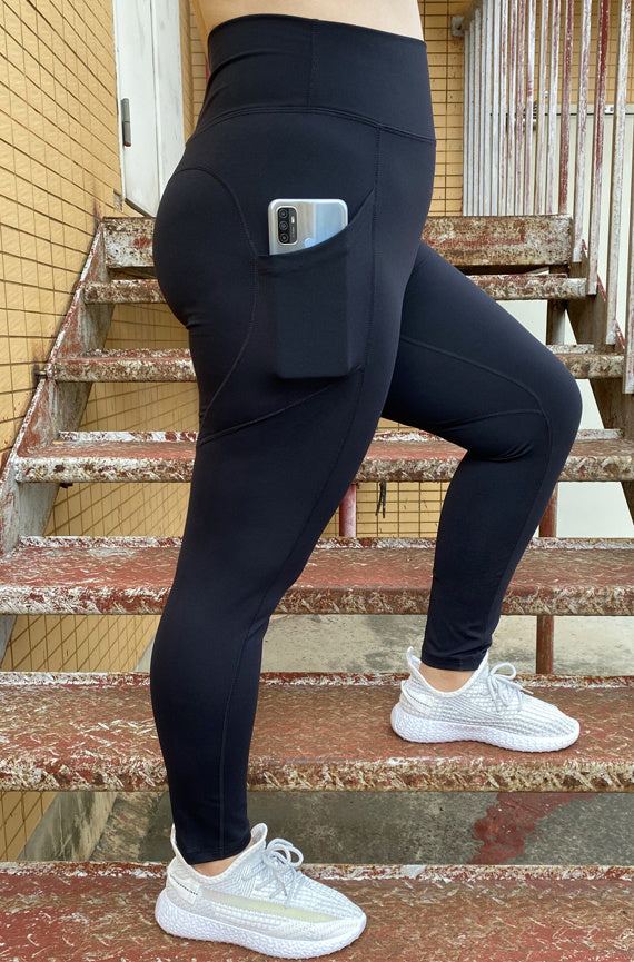 Plus Size Yoga Pants Nude Feel Breathable High Top Sports Fitness Pants